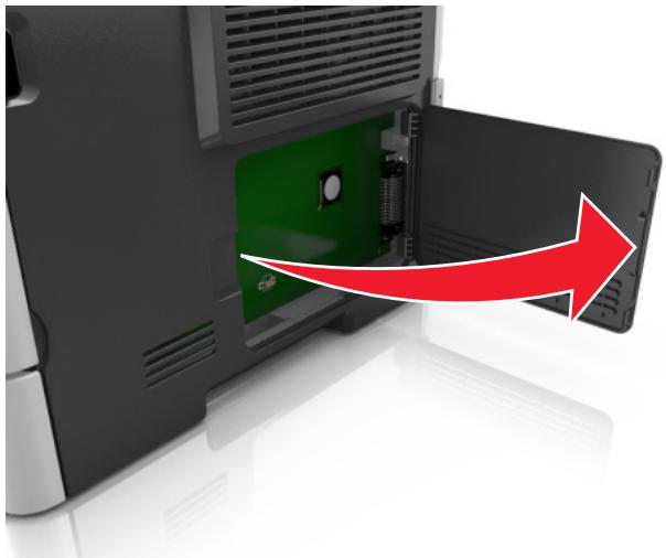 LEXMARK X746DE - X748DE - Accès à la carte contrôleur - 2