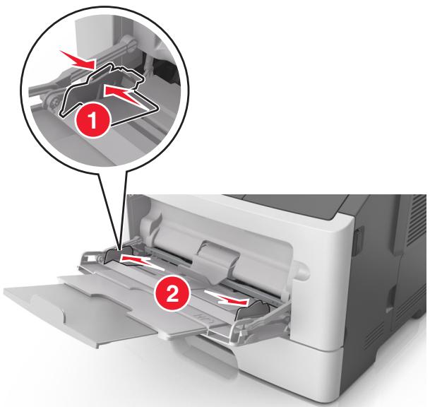 LEXMARK MS417DN - Alimentation du chargeur multifonction - 4