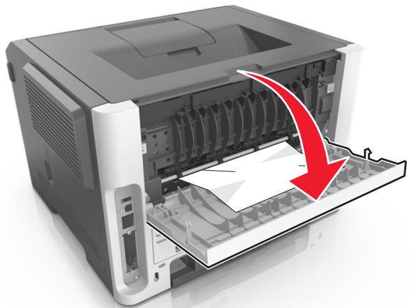 LEXMARK MS417DN - Bourrage papier derrière la porte arrière - 2
