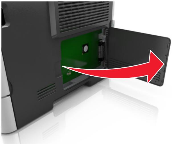 LEXMARK MS417DN - Accès à la carte contrôleur - 2