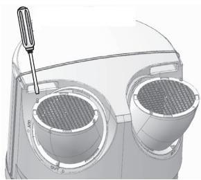 ATLANTIC LINEO 2 - Mise en place de l'accessoire raccord pour gaine - 1