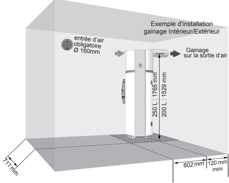 ATLANTIC LINEO 2 - Installation en configuration gainage Intérieur/Extérieur - 1