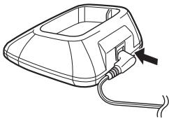 KENWOOD TH-22E - CHARGEMENT DU BLOC-PILES - 1