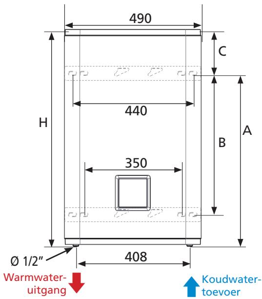 THERMOR AEROMAX SPLIT - I.2 Schematische voorstelling - 2