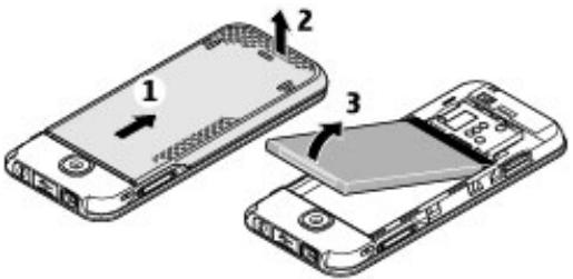 MICROSOFT 2310 - Installer la carte SIM et la batterie - 2