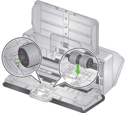 KODAK ALARIS I1190 - Nettoyage du rouleau de séparation - 4