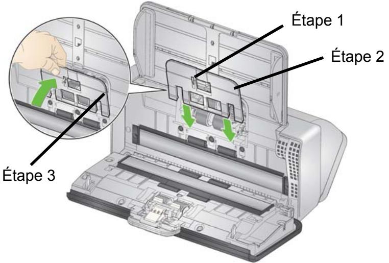 KODAK ALARIS I1190 - Nettoyage des rouleaux d'alimentation - 5