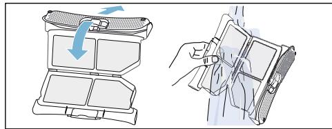 BOSCH WTN85228FF - Nettoyez le filtre à peluches - 3