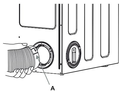 CONTINENTAL EDISON CESLCE7W1 - Ajustement du tuyau de ventilation - 3