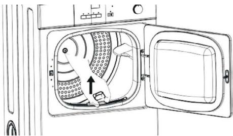 CONTINENTAL EDISON CESLCE7W1 - Le filtre doit être retireur pour nettoyage. (Voir image) - 2