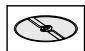 BOSCH MC812W620 - Reversible slicing disc – thick/thin - 1
