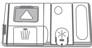 HOTPOINT HFO3C22WX - REMLIR LE DISTRIBUTEUR DE LIQUIDE DE RINÇAGE - 1