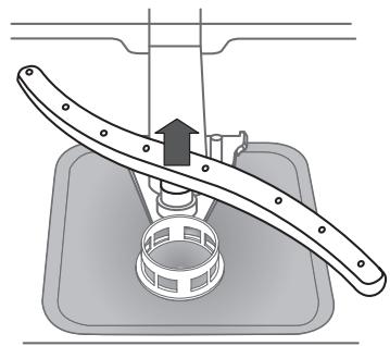 HOTPOINT HFO3C22WX - NETTOYER LES BRAS D'ASPERSION - 2