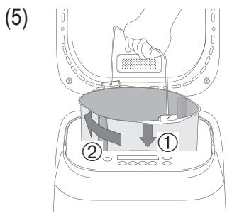 PANASONIC CROUSTINA SD-ZF2010KXF - Vorbereitung - 5