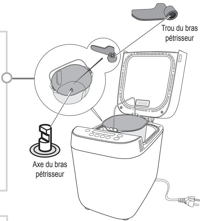 PANASONIC CROUSTINA SD-ZF2010KXF - Moule à pain & Bras pétrisseur - 1