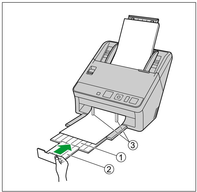 PANASONIC KV-S5046H - Veillez à aligner soigneusement les documents. - 4