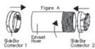 TAURUS HOME AC 351 - Assembly of the exhaust hose - 1