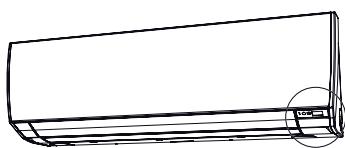 ATLANTIC AOYG 12 LLCC.UE UNITE EXTERIEURE MURALE INVERTER 3400 W - - Avec les voyants sur l'unité interieure - 4