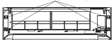 ATLANTIC AOYG 12 LLCC.UE UNITE EXTERIEURE MURALE INVERTER 3400 W - Démontage : - 2