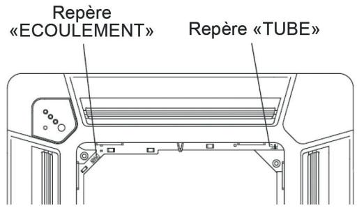 ATLANTIC UTG-UFYD-W FACADE CASSETTE 600 X 600 - Mise en place de la façade sur le corps de l'appareil - 1