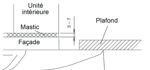 ATLANTIC UTG-UFYD-W FACADE CASSETTE 600 X 600 - Mise en place de la façade sur le corps de l'appareil - 3