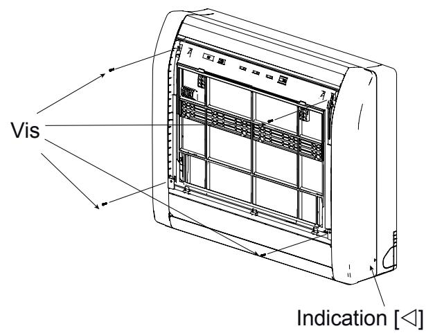ATLANTIC UTG-UFYD-W FACADE CASSETTE 600 X 600 - Retrait et installation des panneaux droit et gauche - 3