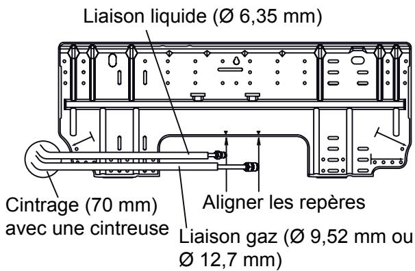 ATLANTIC UTG-UFYD-W FACADE CASSETTE 600 X 600 - Pour sortie gauche ⑤, sortie arrière gauche ⑥. - 1