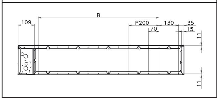 ATLANTIC AOYG 12 LTC.UE UNITE EXTERIEURE MURALE INVERTER 3500 W - Replacez le couvercle comme suit : - 6