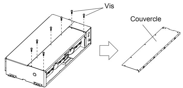 ATLANTIC AOYG 12 LTC.UE UNITE EXTERIEURE MURALE INVERTER 3500 W - Replacez le couvercle comme suit : - 1