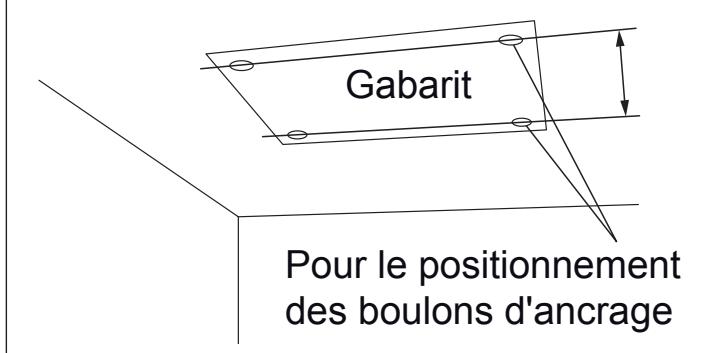 ATLANTIC AOYG 54 LATT.UE UNITE MAXI MULTI 14000W - Positionnement des trous et installation des boulons d'ancrage - 1