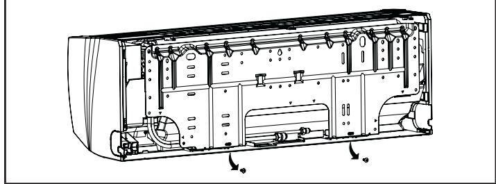 ATLANTIC AOYG 54 LATT.UE UNITE MAXI MULTI 14000W - Mise en place du support mural - 1