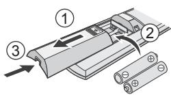 Diagram of a battery pack assembly with numbered components and directional arrows indicating parts of the package.