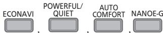 ECONAVI POWERFUL/ QUIET AUTO COMFORT NANOE-G
