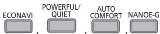 ECONAVI POWERFUL/ QUIET AUTO COMFORT NANOE-G
