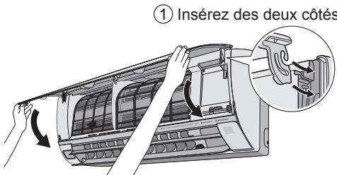 PANASONIC FZ 2 - Insertion des piles - 1