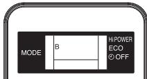 TOSHIBA SHORAI R32 - Daljinski upravljalnik Nastavitev B - 2