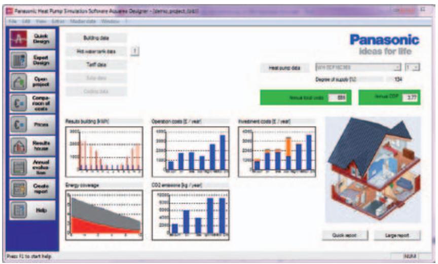 PANASONIC WH-MHF09G3E8 - Panasonic Aquarea Designer - 1