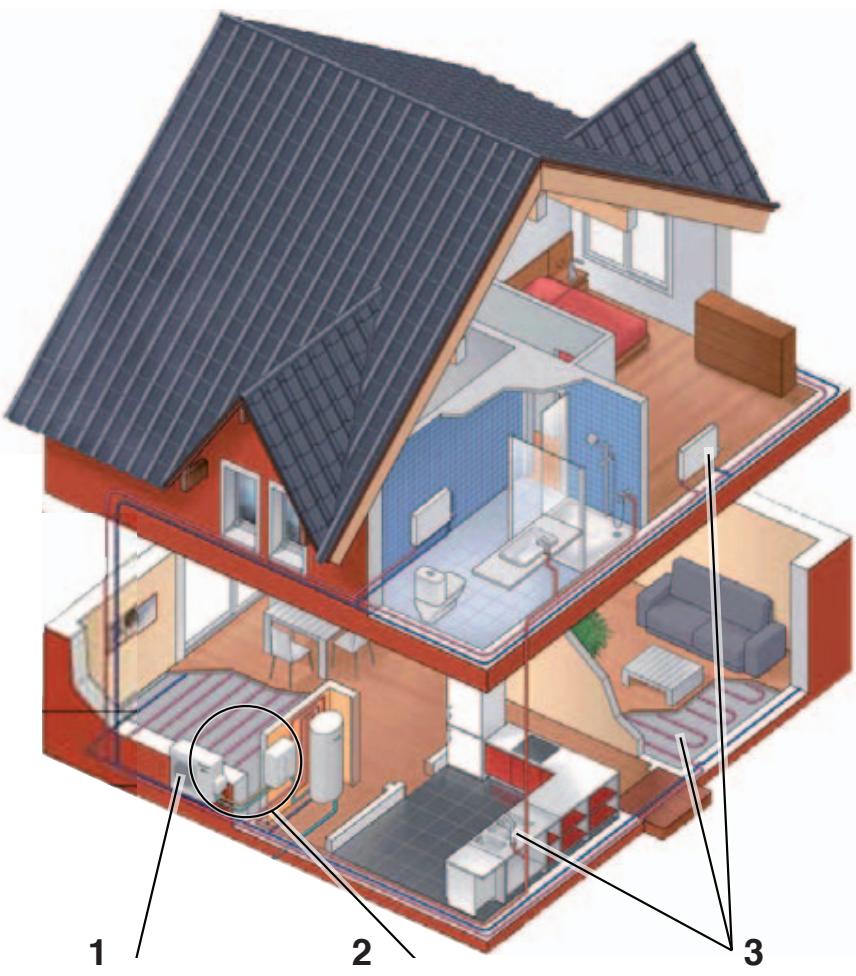 PANASONIC WH-MHF12G9E8 - Heat pump system - 1