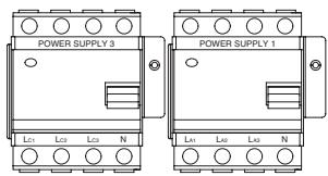 POWER SUPPLY 3 POWER SUPPLY 1 L1 L2 L3 N L4 L5 L6 N