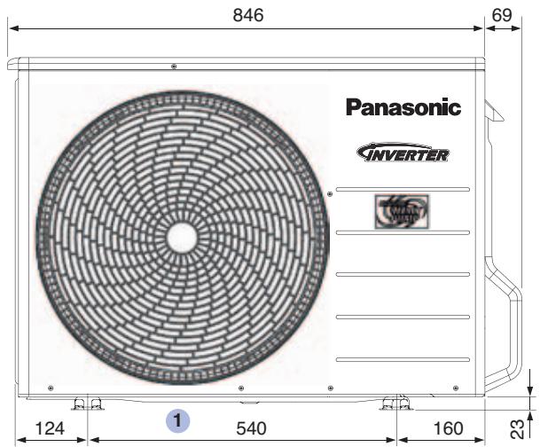 846 69 Panasonic INVERTER 124 1 540 160 23