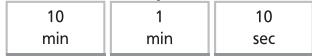 PANASONIC NN-S29KS - Standing time - 3