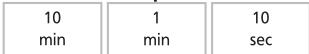 PANASONIC NN-ST45K - Standing time - 7