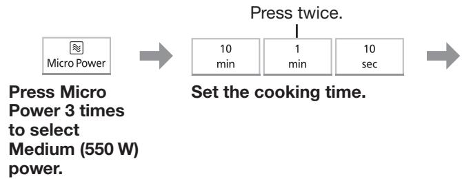 PANASONIC NN-ST45K - Multi-stage cooking - 1