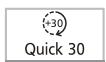 PANASONIC NN-J19KSMEPG - Función quick 30 (rápido 30) - 1