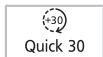 PANASONIC NN-J19KSMEPG - Função quick 30 (rápido 30) - 1