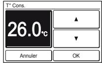 ATLANTIC ABYG 54 LRTA.UI UNITE INTERIEURE PLAFONNIER INVERTER 14 K-WATTS - Régler la températe - 2