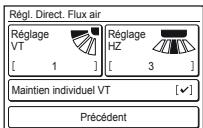 ATLANTIC ABYG 54 LRTA.UI UNITE INTERIEURE PLAFONNIER INVERTER 14 K-WATTS - Réglage de direction du flux d'air - 2
