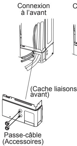 ATLANTIC ABYG 54 LRTA.UI UNITE INTERIEURE PLAFONNIER INVERTER 14 K-WATTS - Installation des passée-câbles - 1