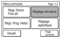 ATLANTIC ABYG 36 LRTE.UI UNITE INTERIEURE 9400 W POUR ABYG 36 LRT - Réglage minuterie - 1