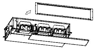 ATLANTIC ABYG 36 LRTE.UI UNITE INTERIEURE 9400 W POUR ABYG 36 LRT - Connexion de la voie de reprise d'air - 2